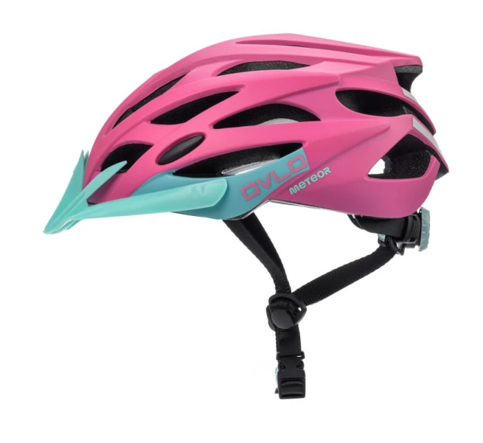 Cyklistická přilba Meteor Ovlo L 58-61 cm růžová