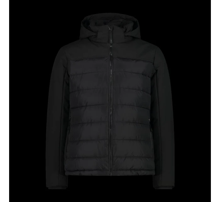 pánská zimní bunda s kapucí sportovní zateplená černá model 21350612 pánské - CMP