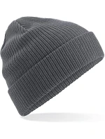 B Pletená čepice z bio bavlny graphite grey model 22481578 - Beechfield
