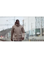 Jacket Men Pánská zateplená parka dark navy model 22470510 - Tenson Jacket Men Pánská zateplená parka dark navy model 22470510 - Tenson
