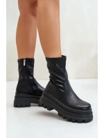 Boty Na Masivní Platformě Černé Florinara Boty Na Masivní Platformě Černé Florinara