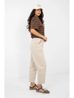 Kordové kalhoty model 224053 Italy Moda