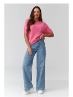 Svetr s krátkým rukávem  model 224084 Makadamia