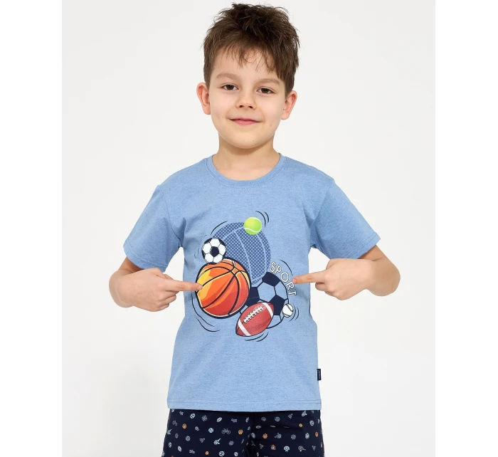 Pyžamo Kids Boy model 21938431 Sport kr/r 86128 - Cornette
