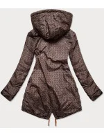 Oranžová oboustranná dámská bunda model 16151357 - MHM