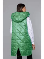 Zelená prošívaná dámská vesta model 18016204 - S'WEST