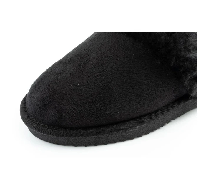 O'neill Pomnio dámské zateplené pantofle módní teplé dámské černé pantofle