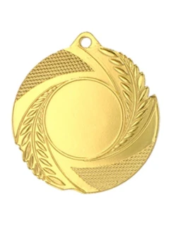 Medal złoty ogólny z miejscem na emblemat 25 mm - medal stalowy