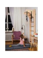 Žebřík s dřevěnou příčkou a příslušenstvím BENCHK 111+A204 dětské