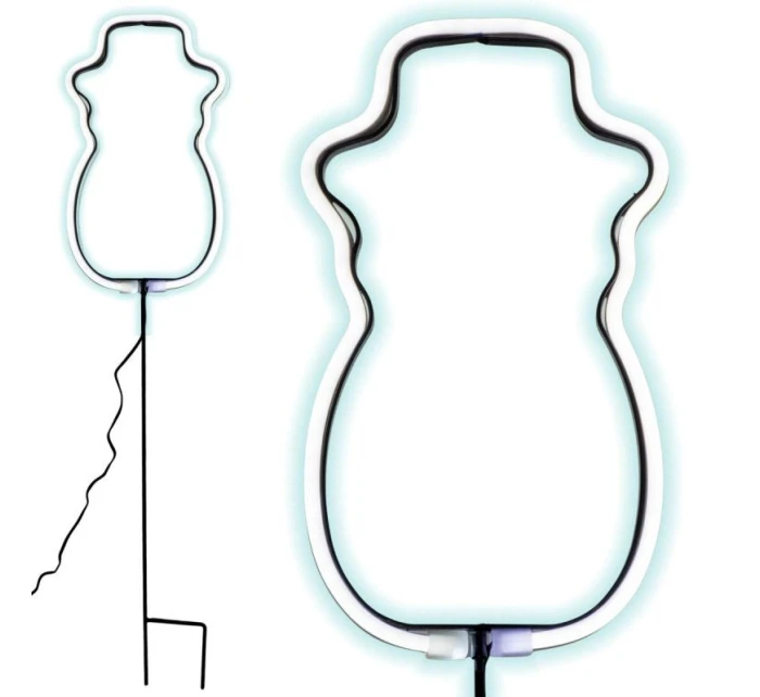 NEON BALWAN WHITE 81 LED BATERIE 14.5x96CM LUCA