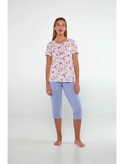 Vamp - Pyžamo s knoflíkovou légou 20032 - Vamp Vamp - Pyžamo s knoflíkovou légou 20032 - Vamp