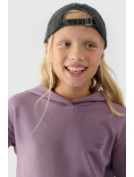 Dívčí Mikina S Hladká Fialová model 21668632 - 4F