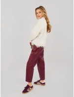 Kalhoty IT SP FL8576.06P tmavě červené