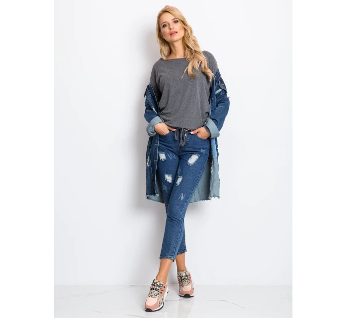 Halenka RV BZ 5122.04P tmavě šedá