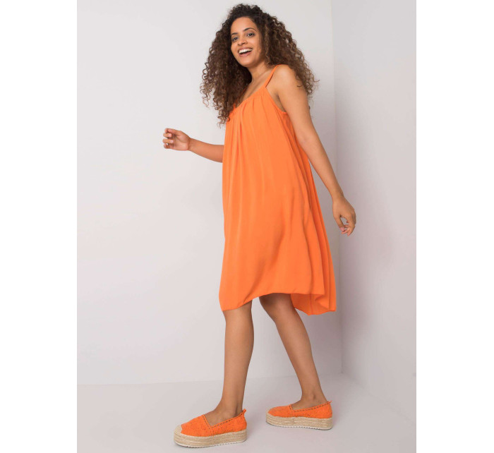 Vzdušné oranžové šaty OH BELLA