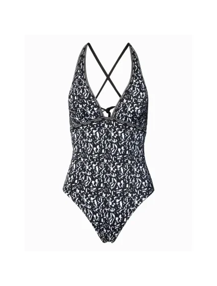 Core Logo Dámské jednodílné plavky KW0KW02076-0GK - Calvin Klein