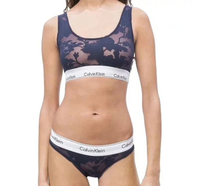 Dámská sportovní podprsenka QF5271E-FGU - Calvin Klein