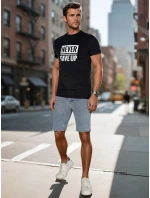 Pánské světle modré džínové šortky FashionStreet SX2490