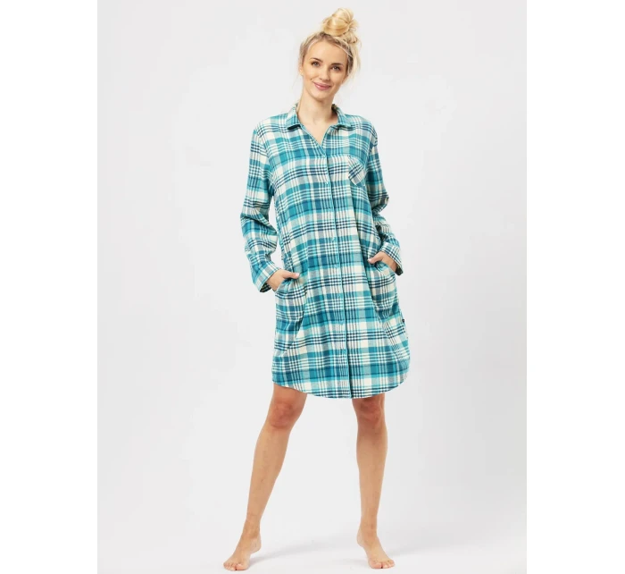 Košile Key LND 471 B24 Flanelová dlouhá/r S-L rozepínací