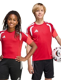 Dětské tričko Tiro 26 Competition Training červené model 22059185 - ADIDAS