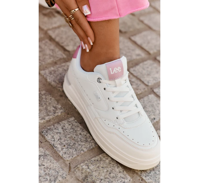 Dámské Tenisky Na Platformě LEE EMMA WOMEN LOW 50251014.00L Bílé