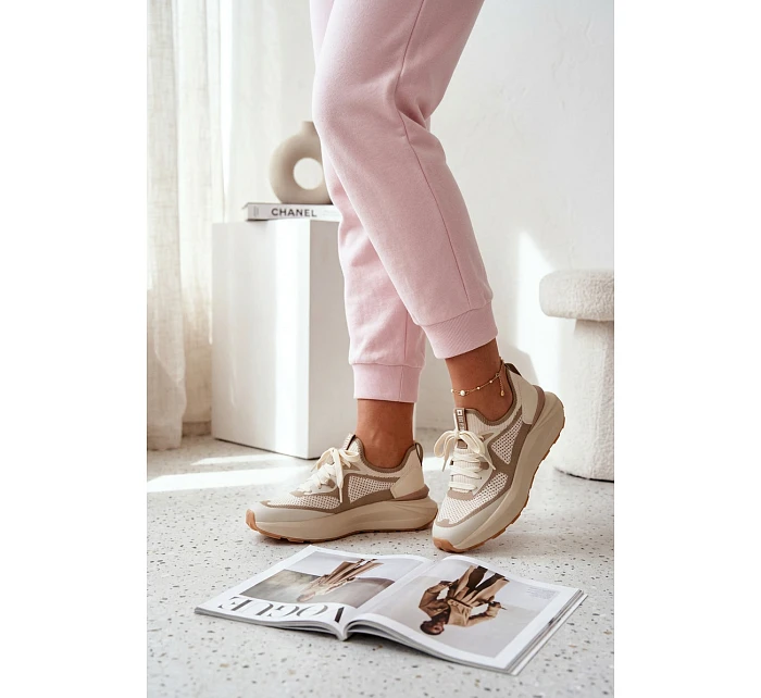 Dámské Sportovní Boty Big Star TT274570 HI-POLY SYSTEM Bílé