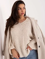 Jumper CH SW 72630.79 světle béžový