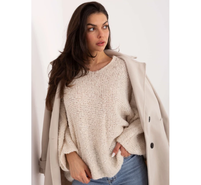 Sweter CH SW model 21782416 jasny beżowy - FPrice
