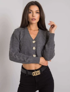 Dámský svetr LC SW model 15826246 tmavě šedý - FPrice