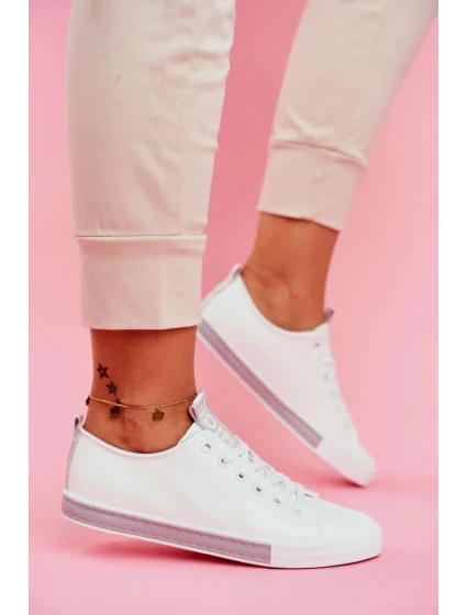 Dámské Tenisky Klasické Šedé Ville