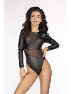 Dámské sexy body Karoserie V-10580 Černá - Axami