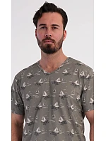 Pánské pyžamo šortky model 22405356 - Vienetta MAN Pánské pyžamo šortky model 22405356 - Vienetta MAN
