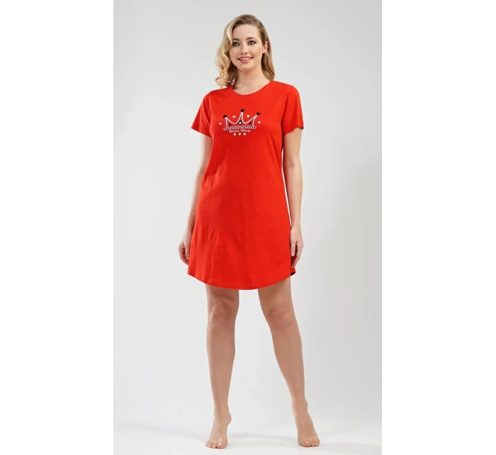 Dámská noční košile s krátkým rukávem model 17360644 - Vienetta