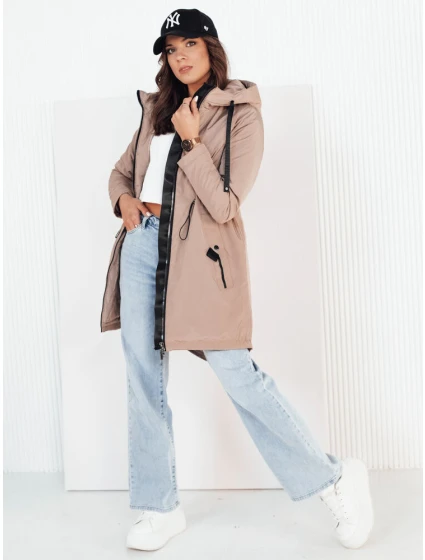 Dámská přechodná bunda parka GROLIN khaki FashionStreet TY4173