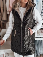 Dámská přechodná prošívaná vesta černá Dstreet model 21984314 - FashionStreet