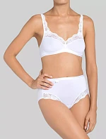 Sloggi Romance - Maxi kalhotky z bavlny Supima® s krajkovým lemem Sloggi