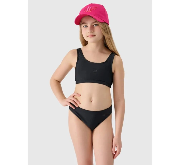 Dívčí dvoudílné plavky 4F JUNIOR 4FJWMM00UBKSF027-20S