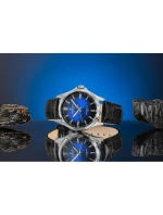 Pánské safírové černo-modré hodinky Giewont Elegance GW5160-A6