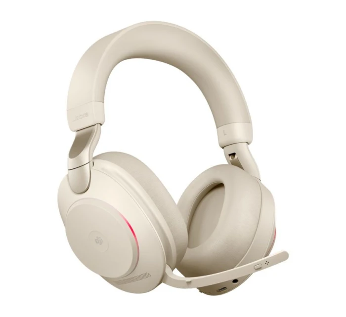 Sluchátka do uší Jabra Evolve2 85 MS Stereo Link380a, béžová