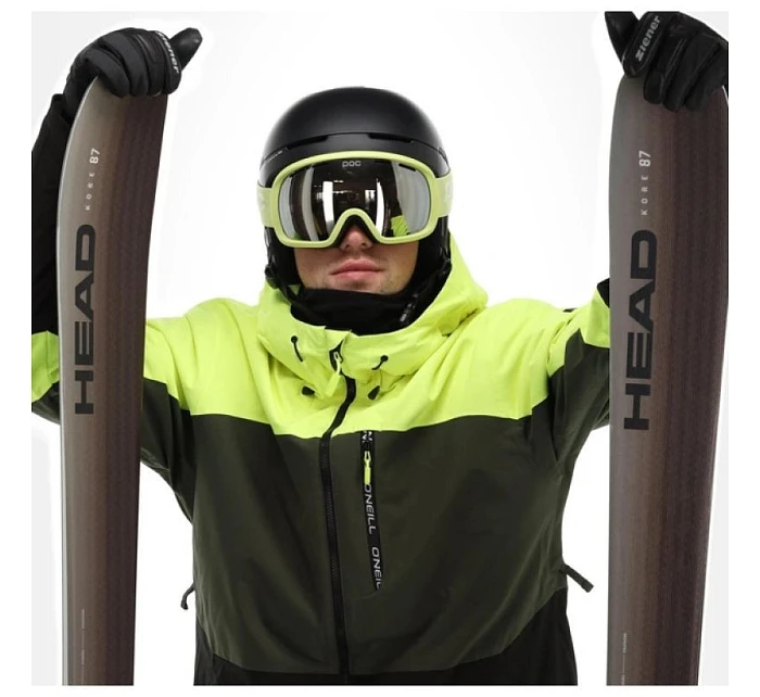 O'neill pánská zimní sportovní bunda Carbonite snowboard ski 10K green black pánské