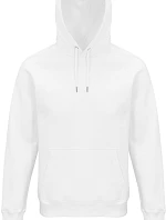 SOL'S Stellar Unisex raglánová mikina s kapucí z bio bavlny 25.3568 white