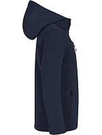 Padded Hooded Softshell Junior Dětská zateplená softshellová bunda s kapucí model 22454895 dark navy - Clique Padded Hooded Softshell Junior Dětská zateplená softshellová bunda s kapucí model 22454895 dark navy - Clique