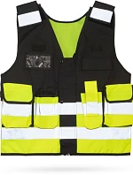 Korntex KXELTAC – Stammheim Multifunkční vesta "Tactical" 76.LTAC black/hi vis yellow