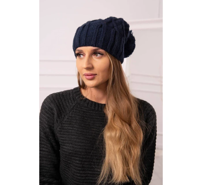 Milano fleecová čepice K203 navy blue Milano fleecová čepice K203 navy blue