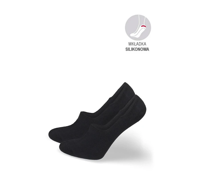 Pánské ponožky model 22044926 bavlněné Černé - Milena