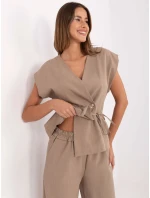 Komplet IT KMPL model 21388984 ciemny bezowy - FPrice Komplet IT KMPL model 21388984 ciemny bezowy - FPrice