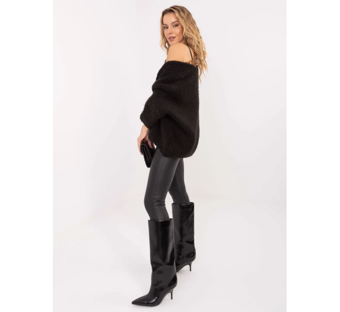 Sweter IT SW model 21755288 czarny - FPrice Sweter IT SW model 21755288 czarny - FPrice