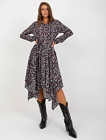 Dámské šaty CHA SK 0445 3.67P černé - Rue Paris