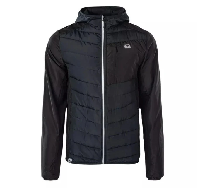 Pánská sportovní bunda Cross The Line Yoran Černá - IQ Pánská sportovní bunda Cross The Line Yoran Černá - IQ