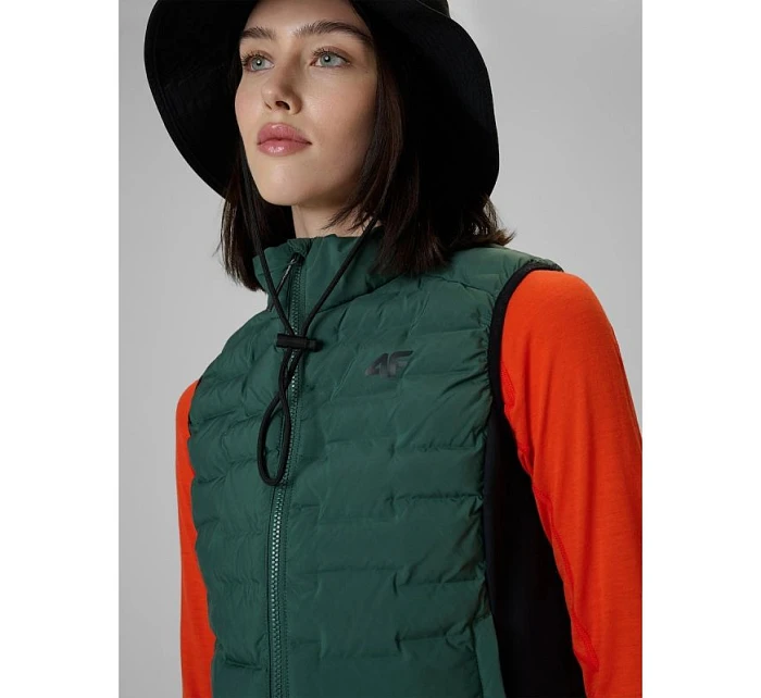 4F PRO dámské trekové tričko bez rukávů s výplní Primaloft Silver 4F 4FWSS26TVJAF348-43S